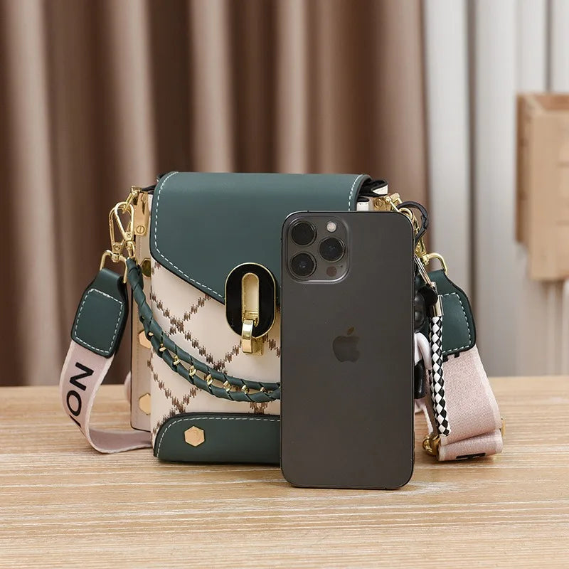 Minimalist Mini Square Bag – Versatile Crossbody & Shoulder Phone Purse