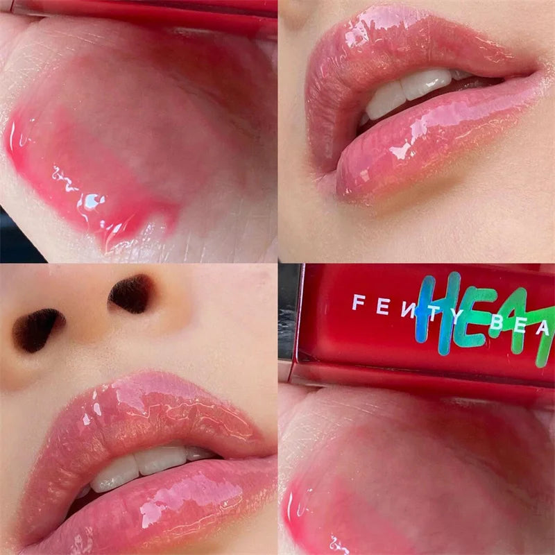 Moisten & Shine Lip Glaze – Reflective Glitter Finish & Plumping Effect