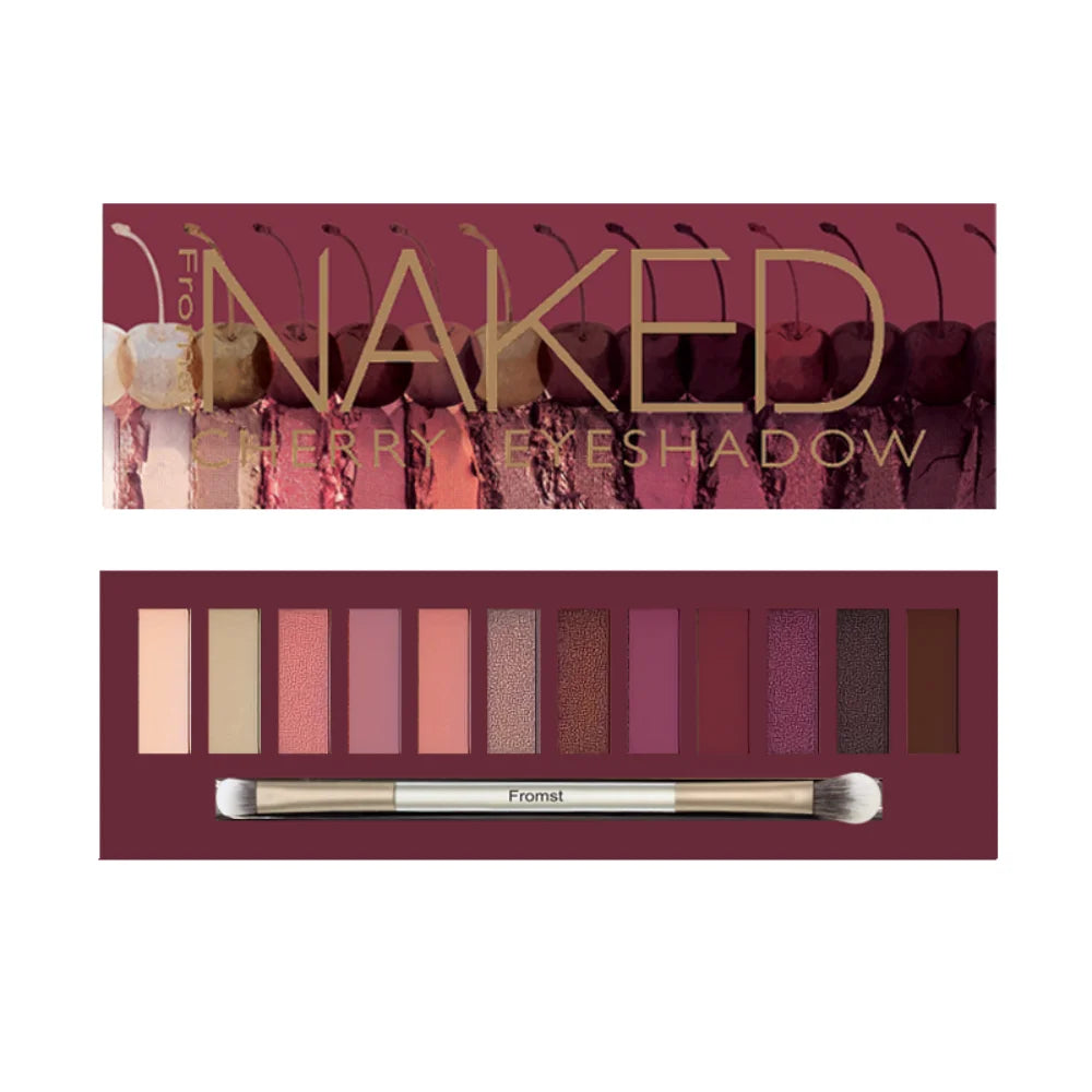 Everyday Glam 12-Color Eyeshadow Palette | Highly Pigmented & Long-Wear Brown to Pink Shades