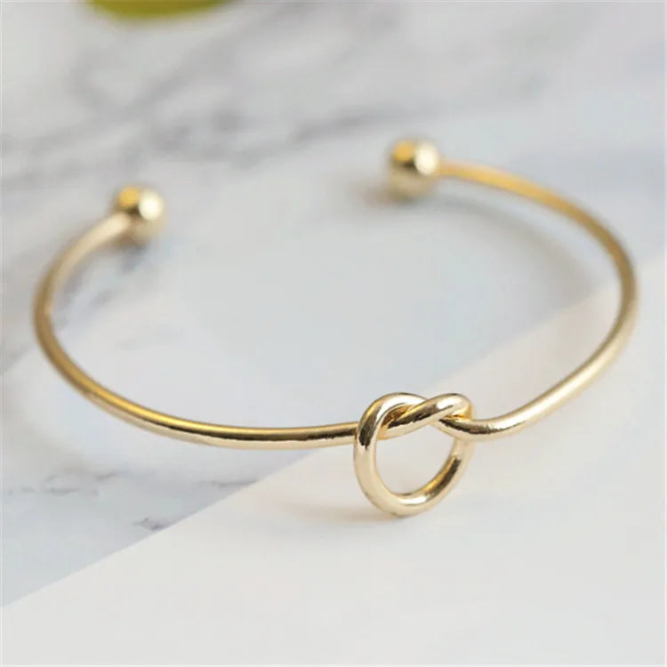 Vintage Stainless Steel Twisted Bangle | Unisex Woven Texture Statement Bracelet