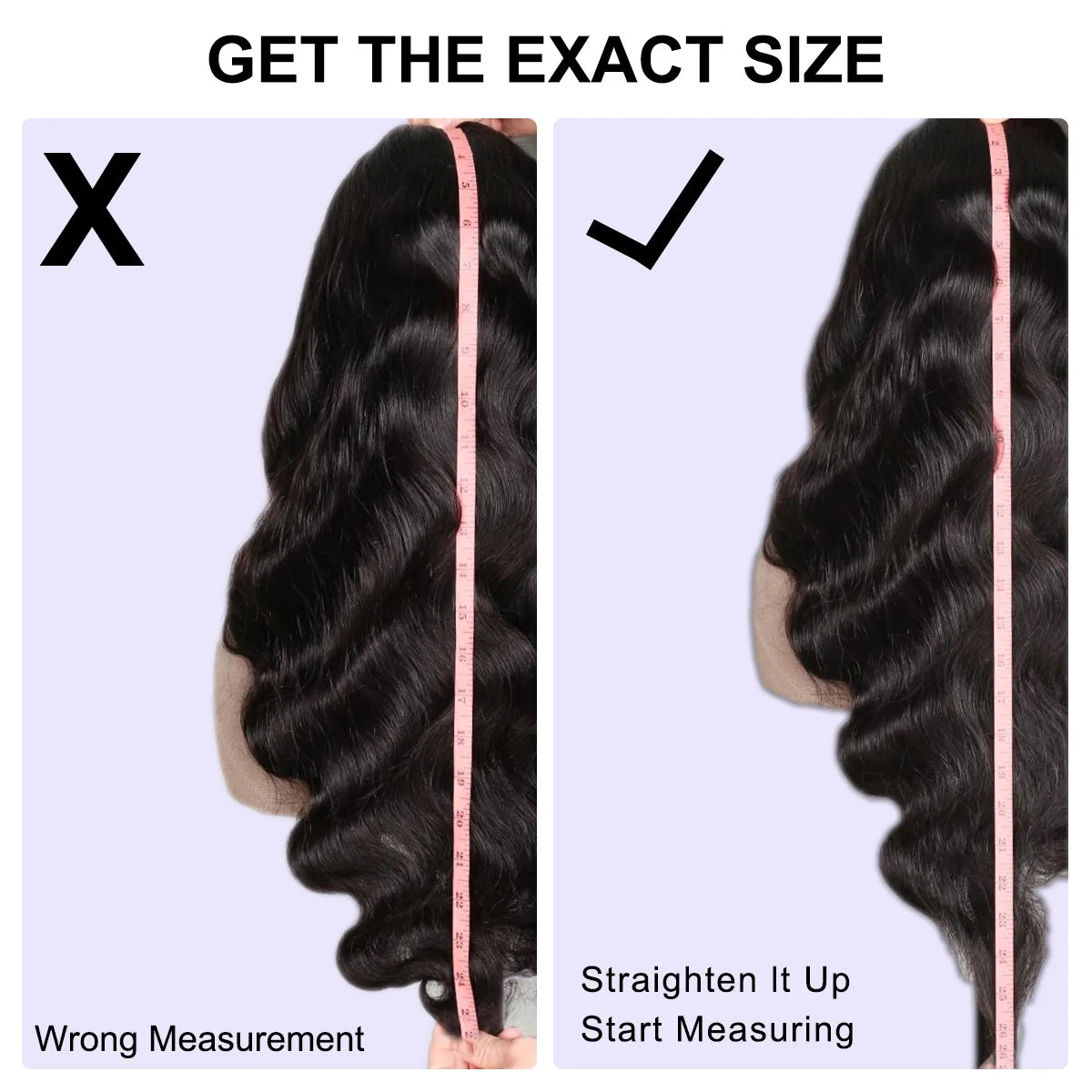 Luxury 40” Body Wave 13x6 HD Lace Wig (300% Density) – Pre-Plucked Brazilian Remy