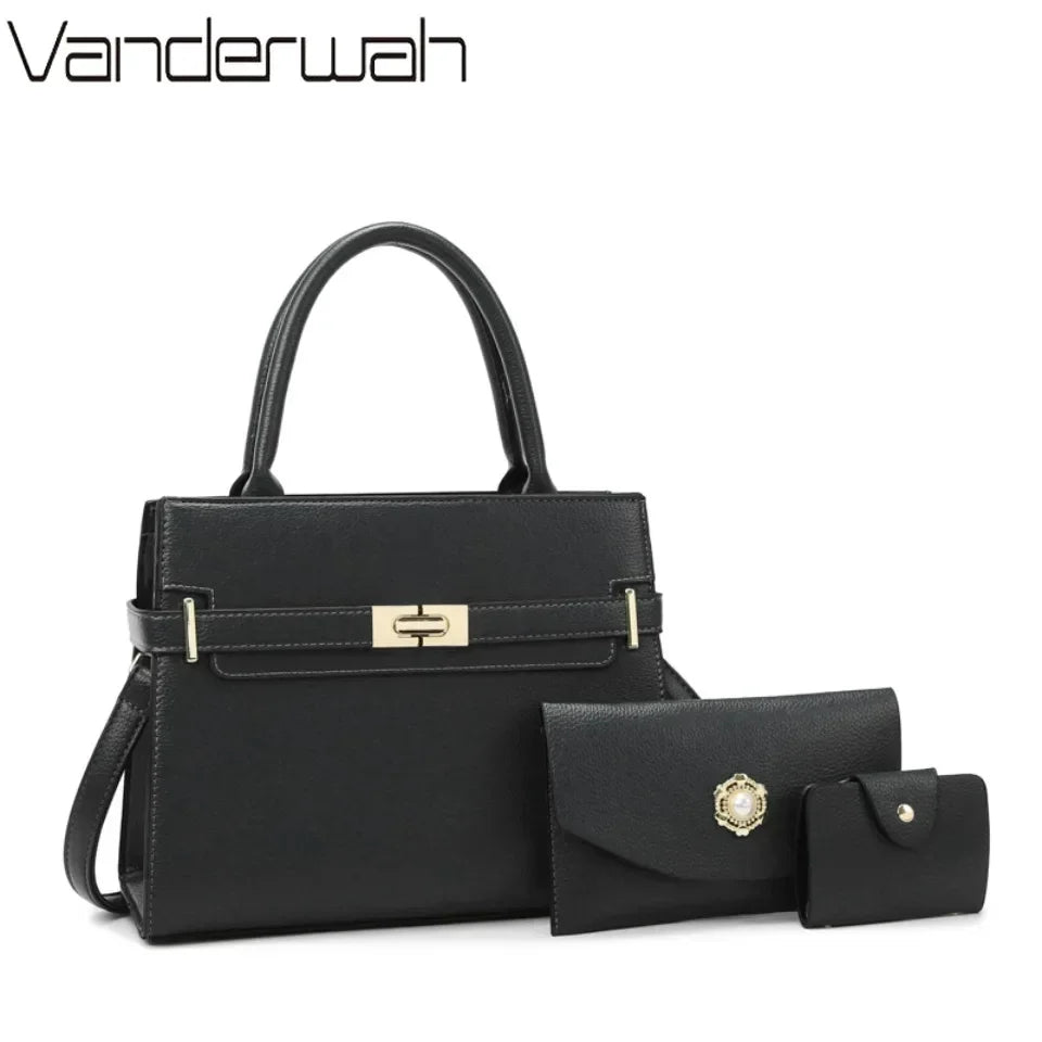 Luxury 3-Piece Handbag Set for Women ✨