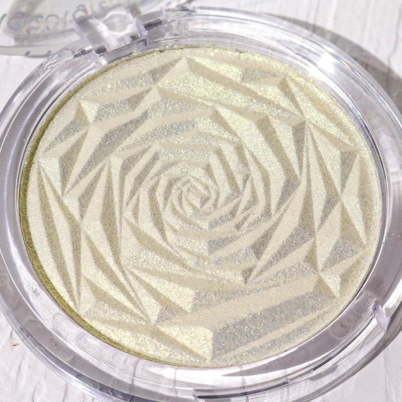 Diamond Glow Highlighter Palette – Ultra-Concentrated Shimmer & Contour