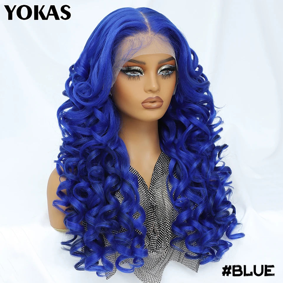 Latisha Lace Front Wigs Synthetic 24 Inch T Part Wigs For Afro Women Latisha Sensational Wigs With Baby Hair For African Female