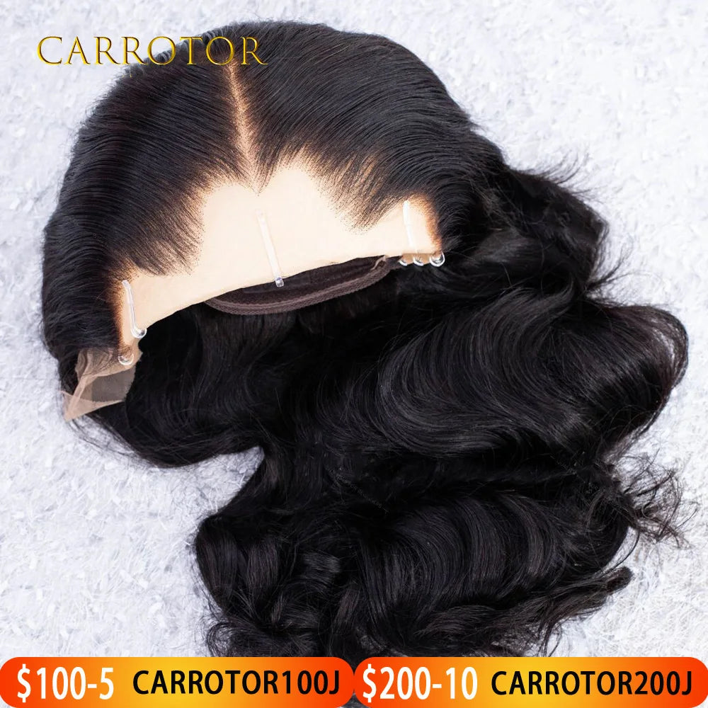 Lagos Hairline: 13x4 Invisible Lace Loose Deep Wave Wig (250% Density)