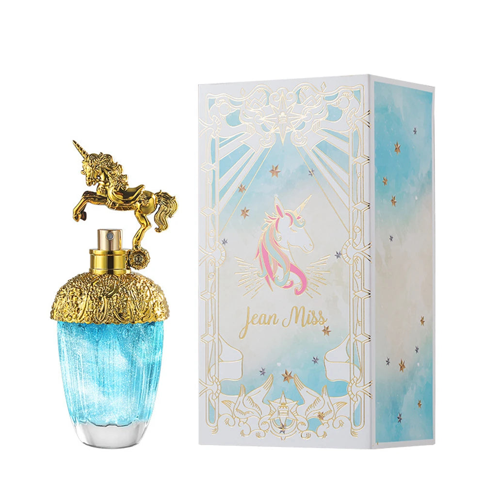 Unicorn Series Women's Perfume - 80ml Natural Floral Spray - Fresh & Long-Lasting Pheromone-Infused Fragrance