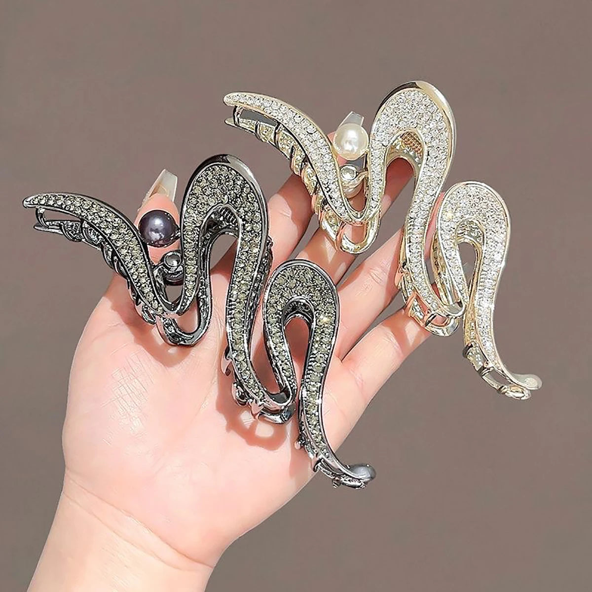 Luxury Irregular Metal Hair Claw Clip