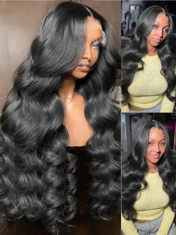 Glueless HD Lace Body Wave Human Hair Wig | 28-30" Long 250% Density | Wewave 13x4 & 13x6 Brazilian Lace Frontal