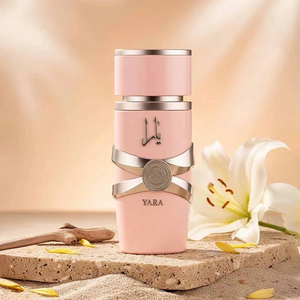 Lattafa Yara Eau de Parfum | Long-Lasting Feminine Sweet Floral Perfume for Women 100ml (3.4 oz)
