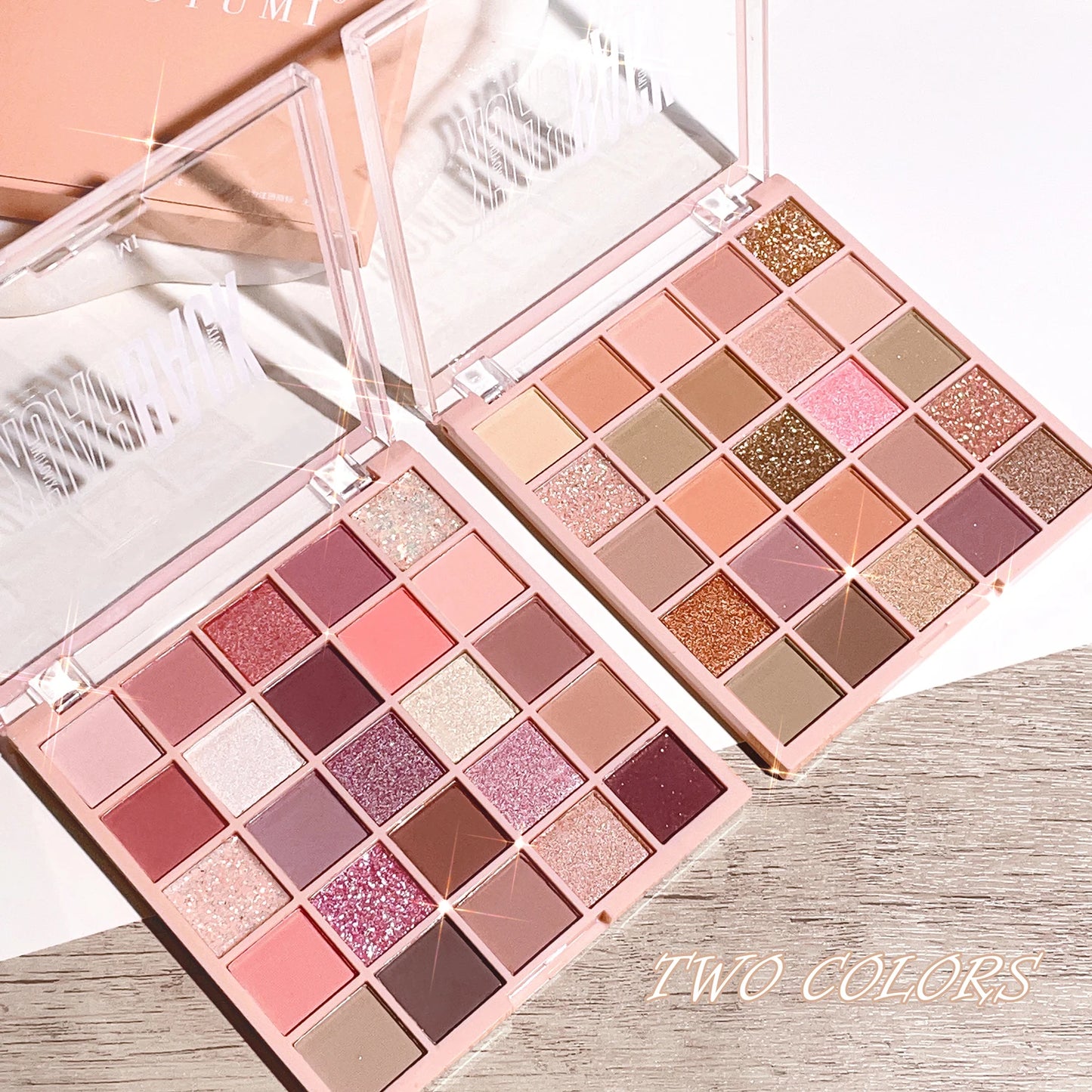 Sunset Earth 25-Color Eyeshadow Palette | High-Pigment Warm Neutrals & Shimmers