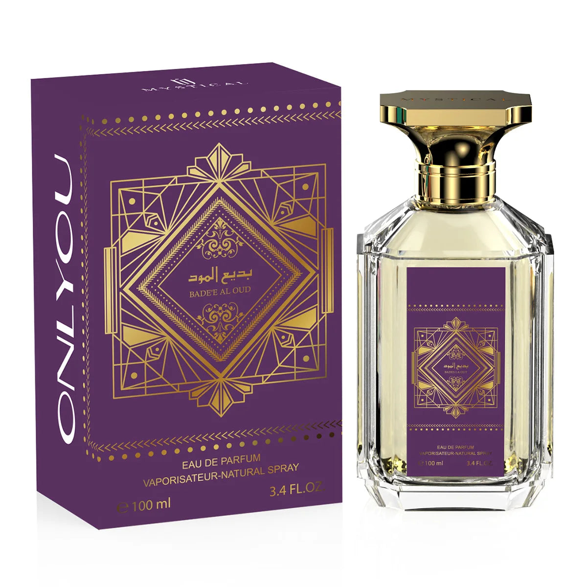 Luxury Rose Oud & Amber Vanilla Eau de Parfum 100ml | Long-Lasting Unisex