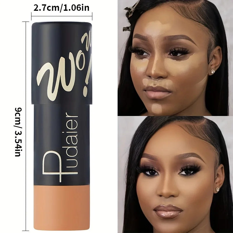 Pro-Finish 2-in-1 Foundation & Concealer Stick – Full Coverage & Waterproof