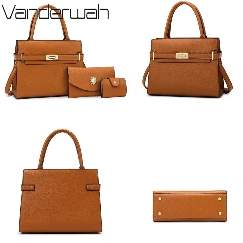 Luxury 3-Piece Handbag Set for Women ✨