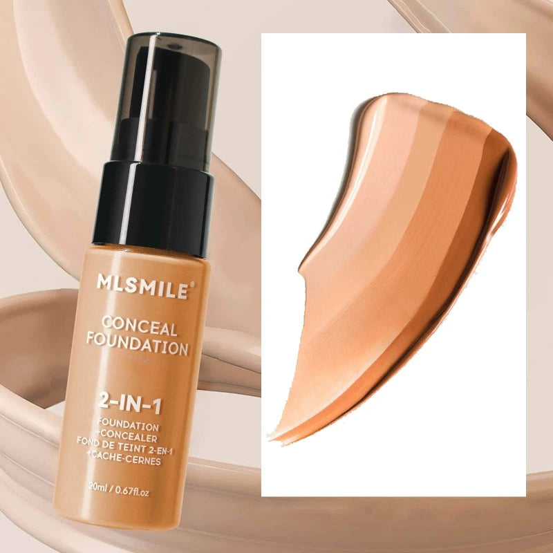 Flawless Matte BB Cream Foundation – Oil-Control, Waterproof, Long-Lasting Full Coverage Concealer Base