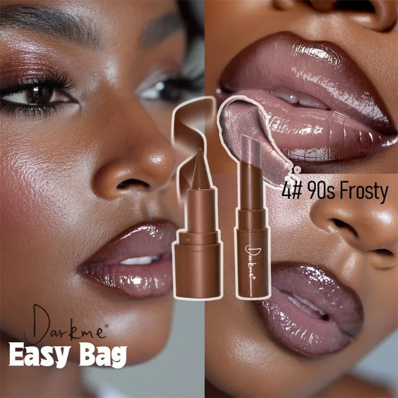 Luminous Lip Combo – Waterproof Matte Liner & Pearlescent Glass-Shine Lipstick