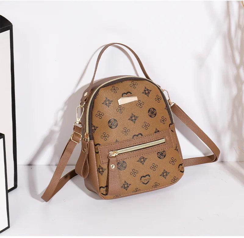 Women’s Floral Fashion Backpack – Cute Fresh Style School & Travel Bag