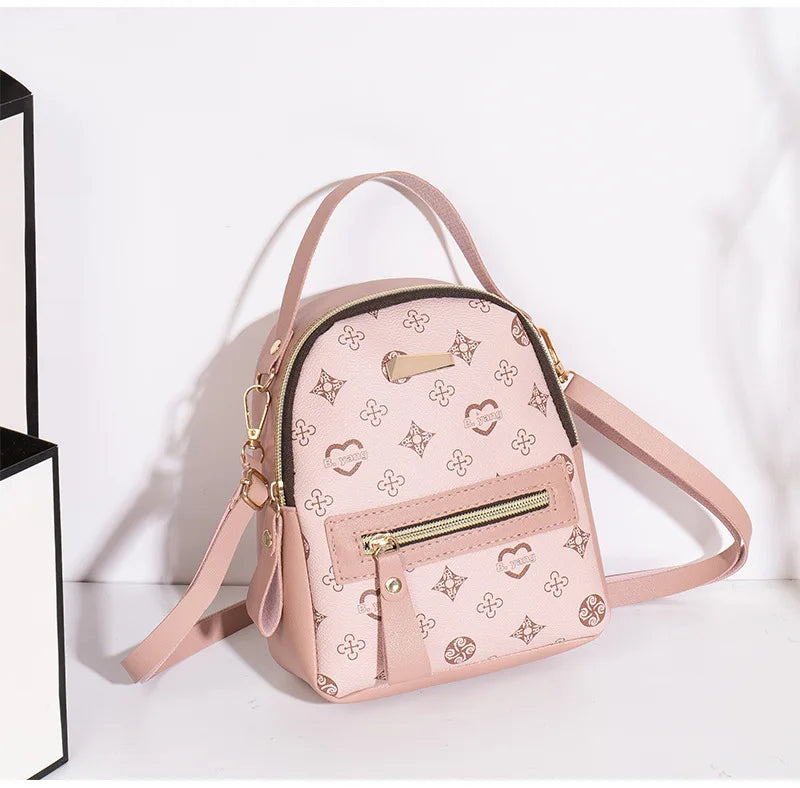 Women’s Floral Fashion Backpack – Cute Fresh Style School & Travel Bag
