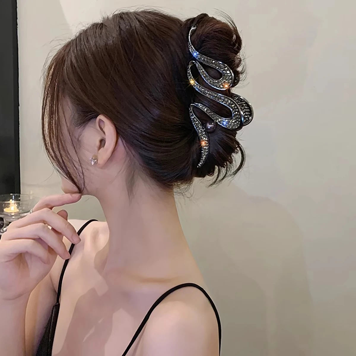 Luxury Irregular Metal Hair Claw Clip