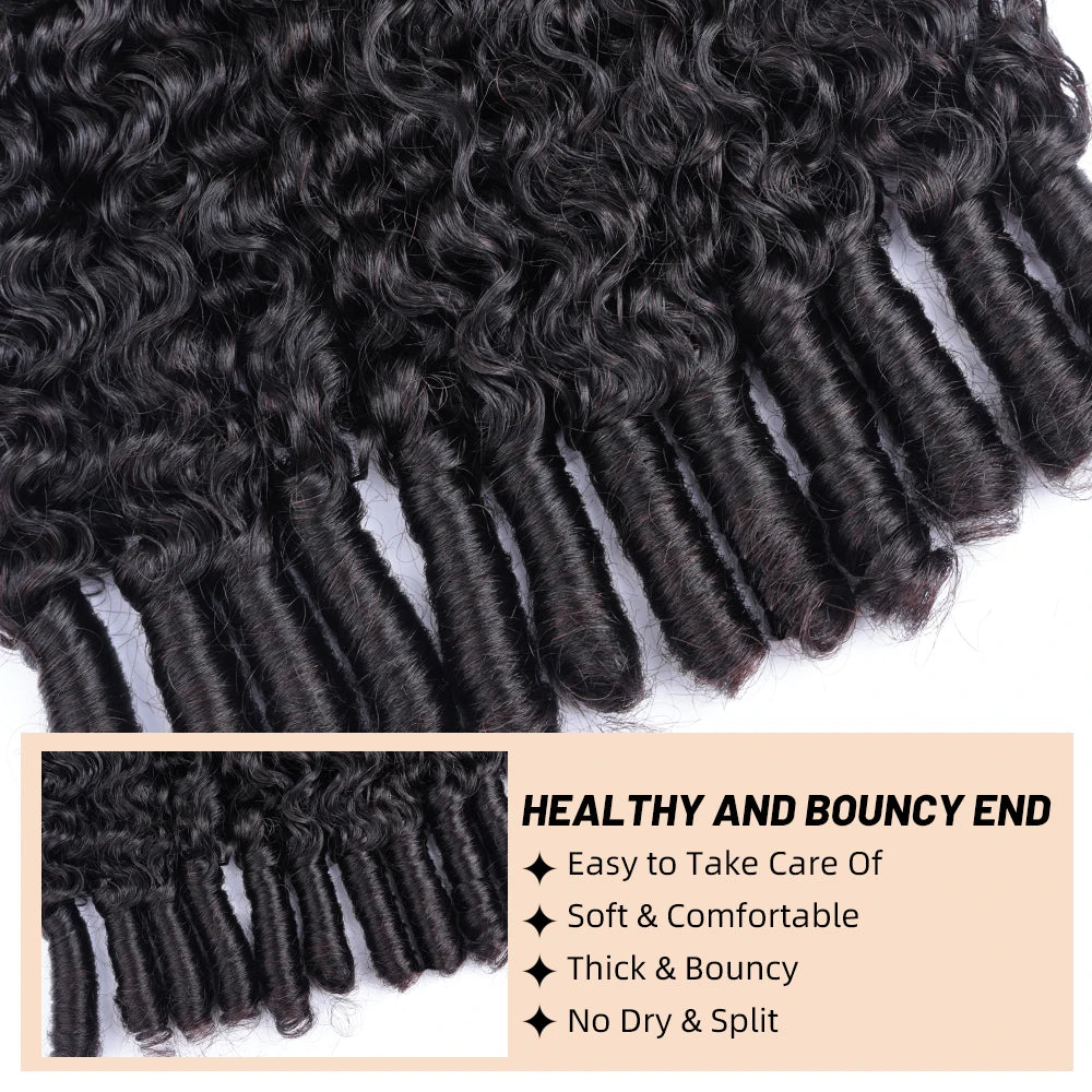 Burmese Curly Human Hair Bundles | 100% Virgin Weave Extensions (1/3/4 Piece Deals)