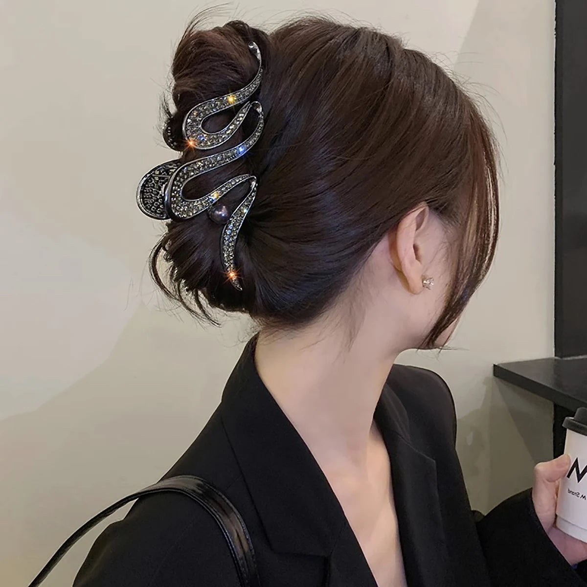 Luxury Irregular Metal Hair Claw Clip