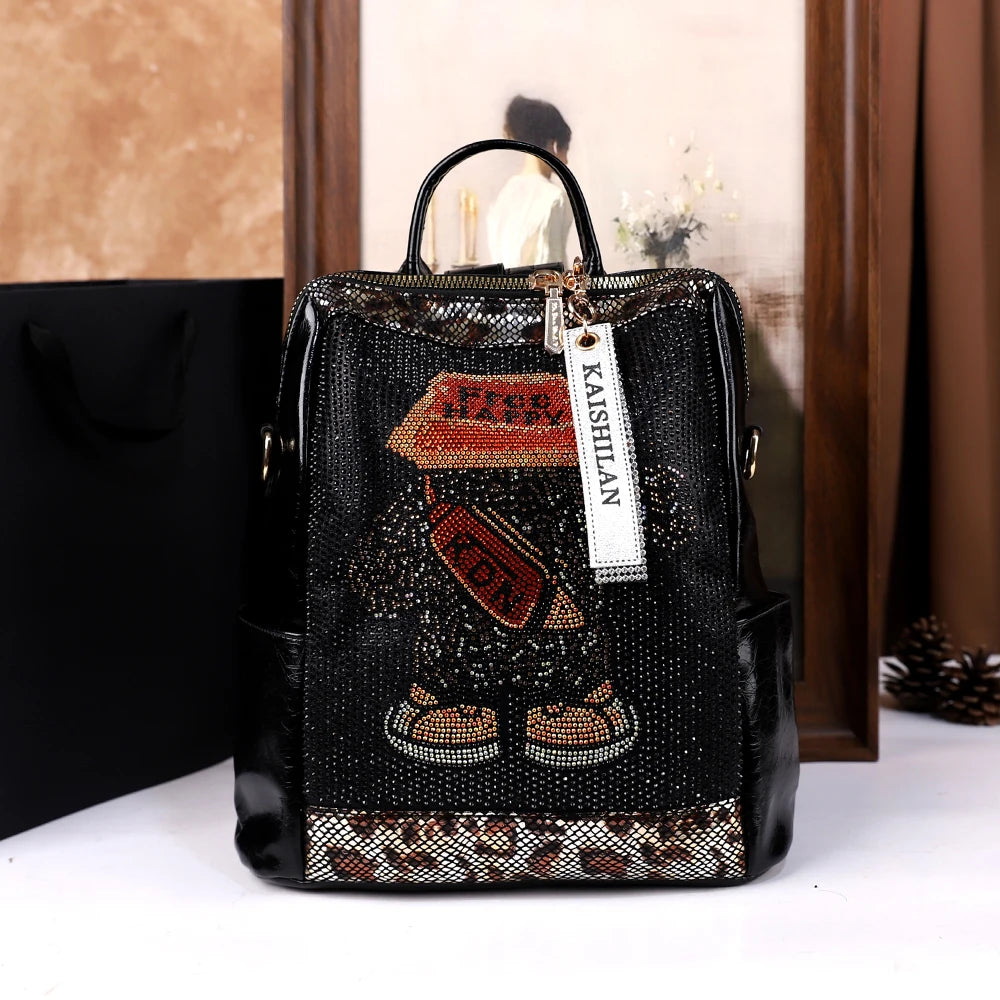 Versatile 3-Way Women’s Travel Backpack – High-Capacity Fashionable Laptop Bag & Daily Commuter Tote