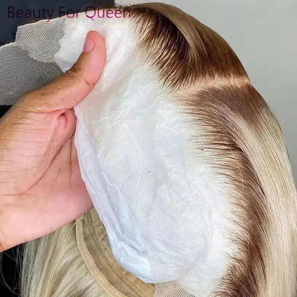 13x6 HD Lace Frontal Bob Wig | 180% Density Ombre Blonde Human hair