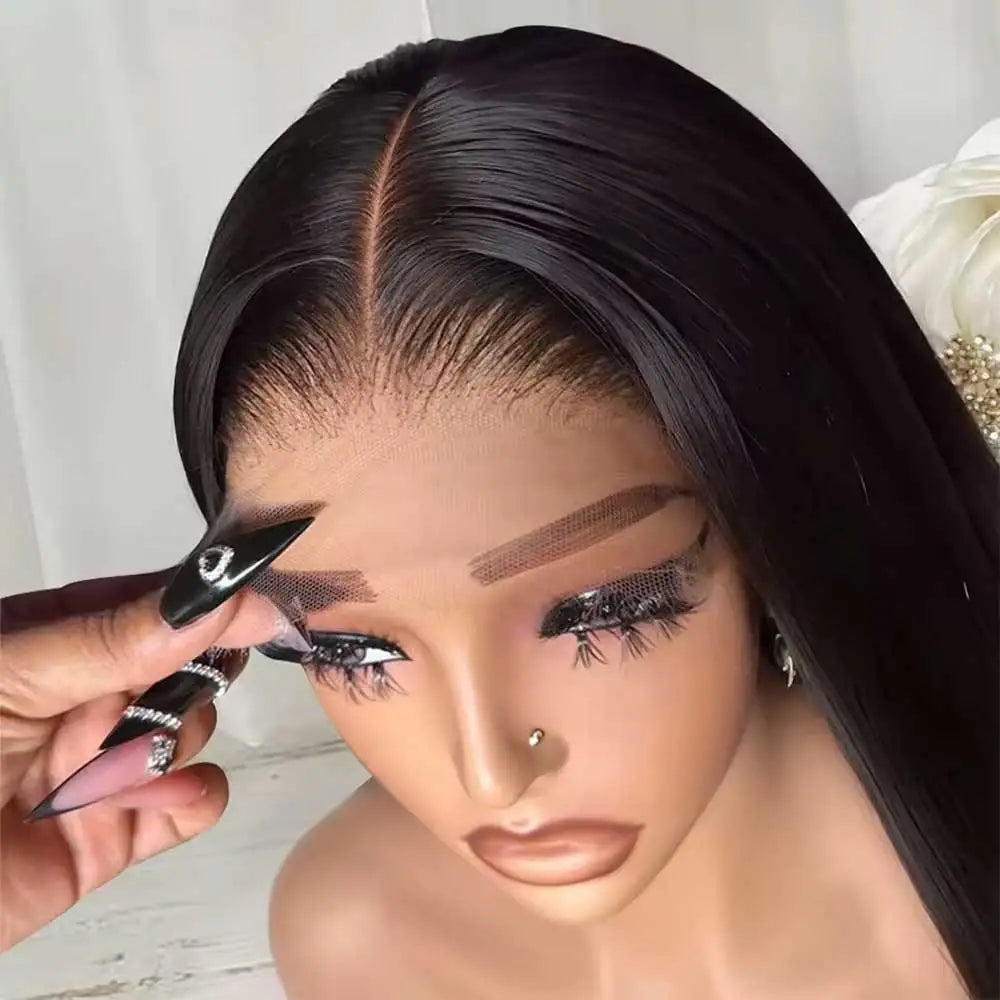 Brazilian Bone Straight 13x6 HD Lace Front Wig - 30-40 Inch Long Human Hair