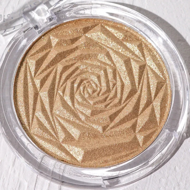 Diamond Glow Highlighter Palette – Ultra-Concentrated Shimmer & Contour