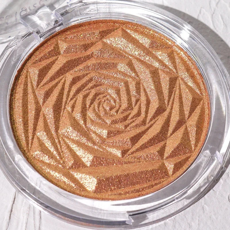 Diamond Glow Highlighter Palette – Ultra-Concentrated Shimmer & Contour