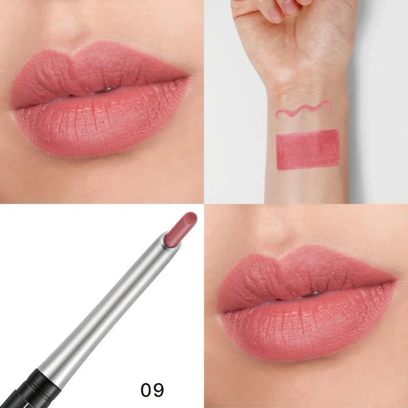 Everlasting Matte Lip Liner & Contour Pencil – 24H Waterproof Wear