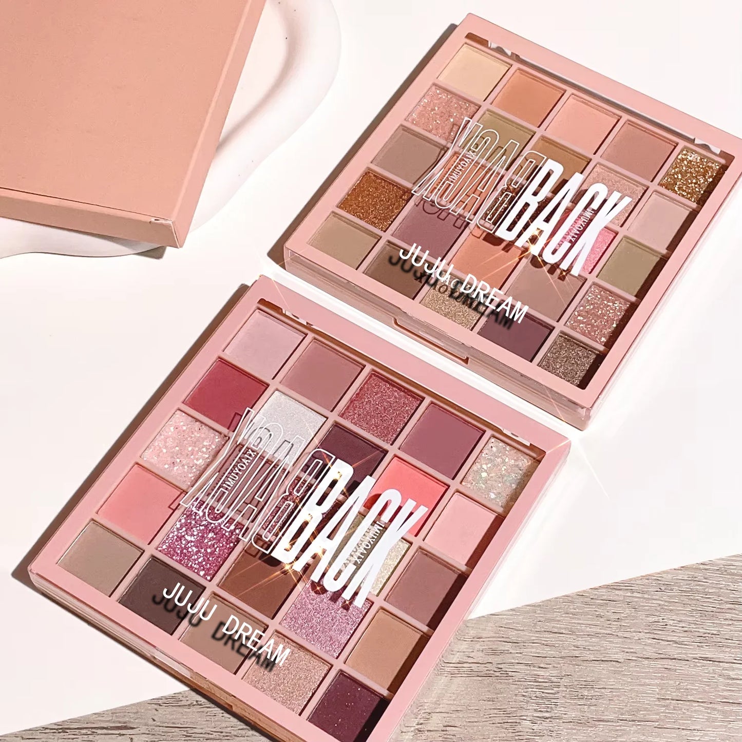 Sunset Earth 25-Color Eyeshadow Palette | High-Pigment Warm Neutrals & Shimmers