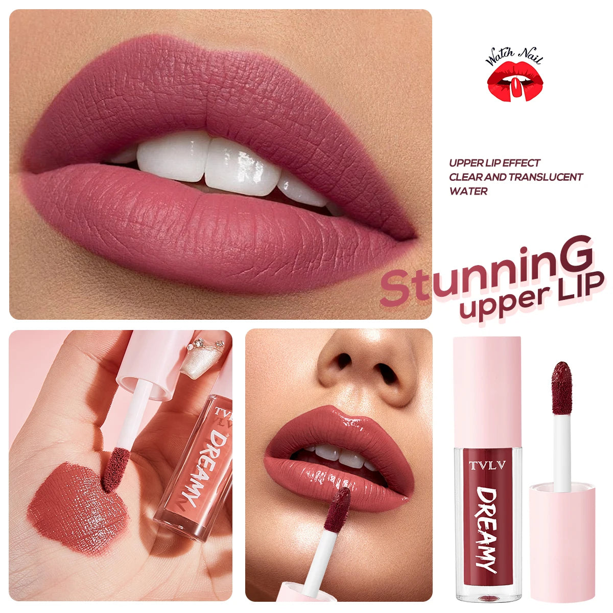 10-Piece Professional Velvet Lipstick Set – 24-Hour Waterproof & Smudge-Proof Lip Gloss – Intense Pigment with Moisturizing Core