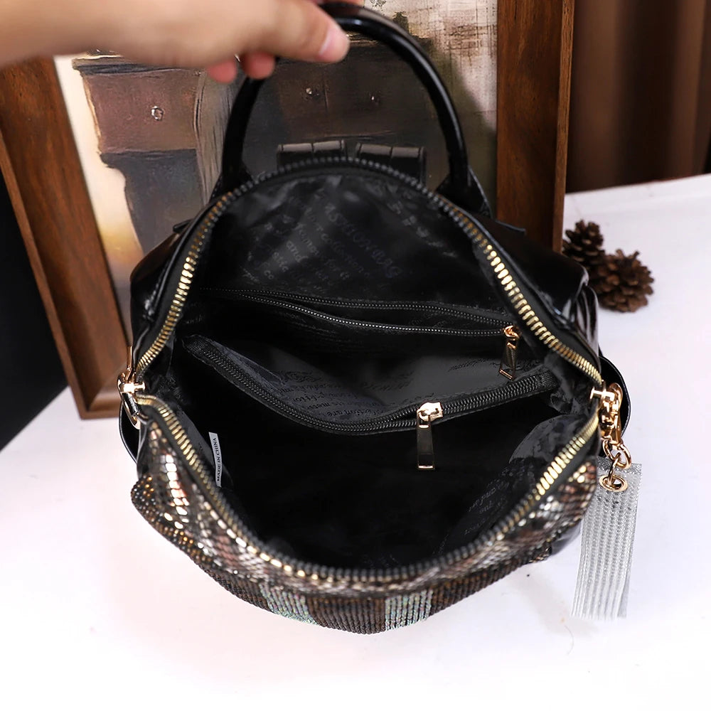 Versatile 3-Way Women’s Travel Backpack – High-Capacity Fashionable Laptop Bag & Daily Commuter Tote