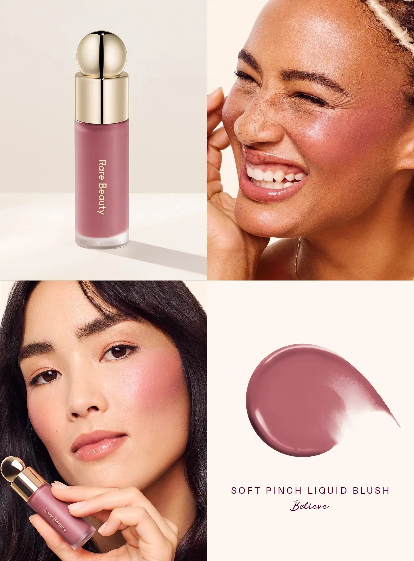 Hydrating Melting Cream Blush – Nourishing Cheek Glow with a Pearl Finish