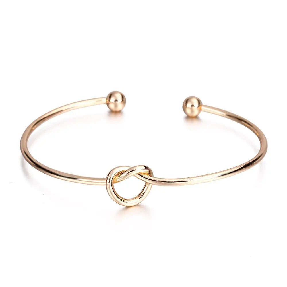 Vintage Stainless Steel Twisted Bangle | Unisex Woven Texture Statement Bracelet
