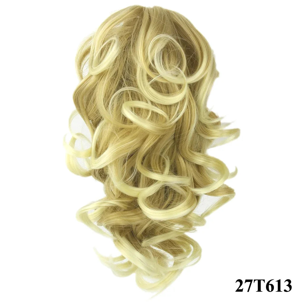 Short Curly Claw Clip Ponytail Extension – Synthetic Hair