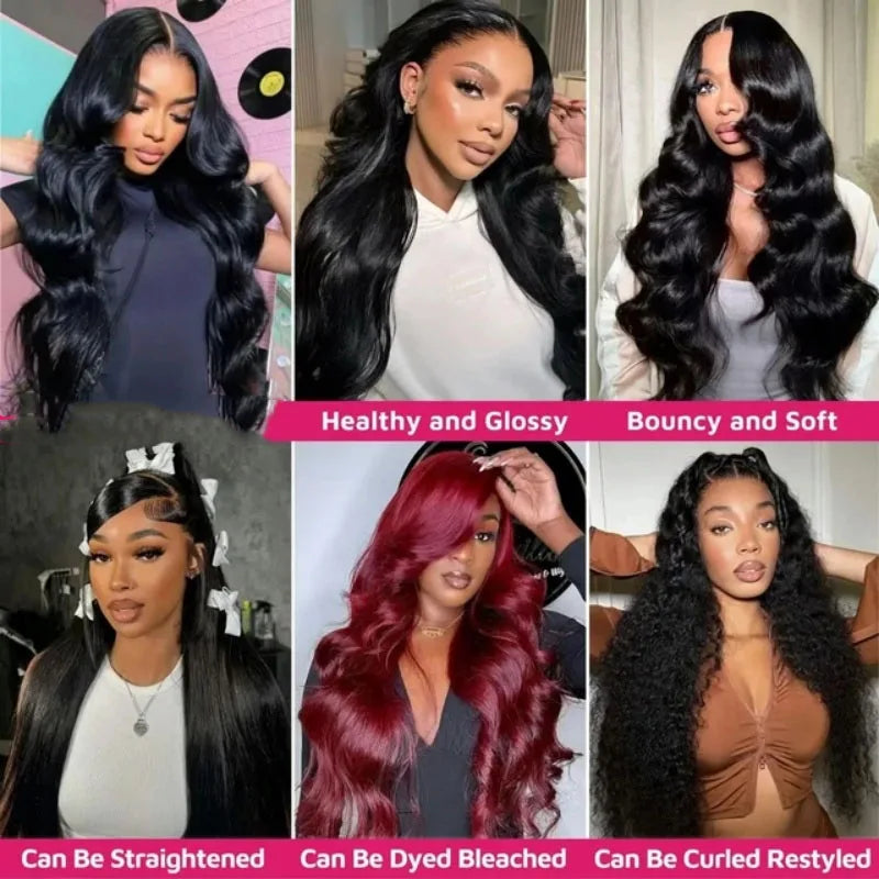 Brazilian Loose Deep Wave Human Hair Bundles – Unprocessed Virgin Remy Curly Hair Extensions