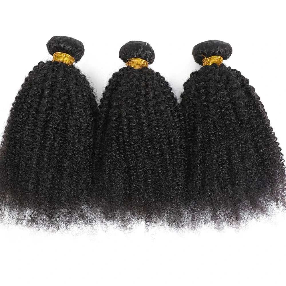 10A Brazilian Afro Kinky Curly Bundles | 100% Virgin Jerry Curl Human Hair