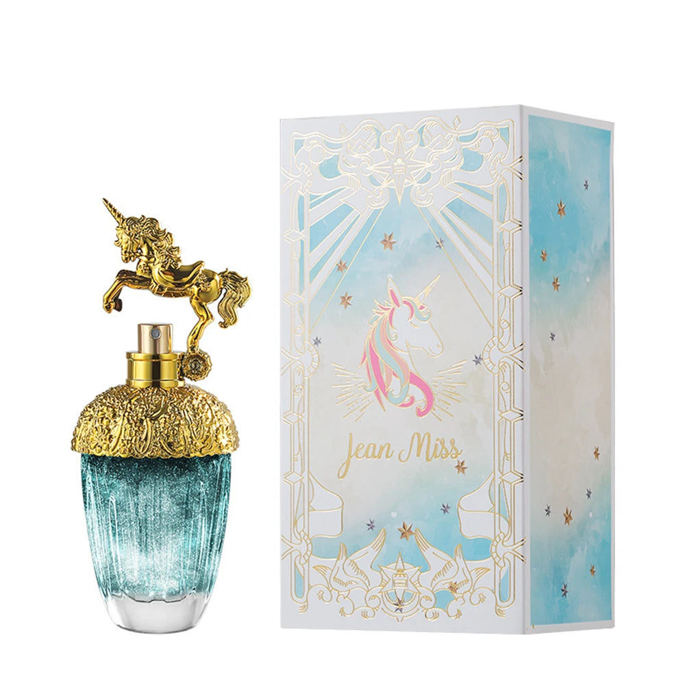 Unicorn Series Women's Perfume - 80ml Natural Floral Spray - Fresh & Long-Lasting Pheromone-Infused Fragrance