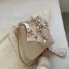 Elegant Ribbon Chain Bucket Bag – Spacious Shoulder & Crossbody Handbag