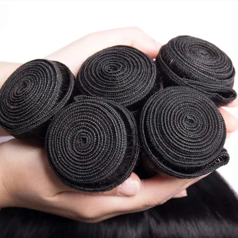 Luxury 3 & 4 Bundle Deals - 30-40" Body Wave Brazilian Human Hair Weave - Raw Unprocessed Virgin Hair