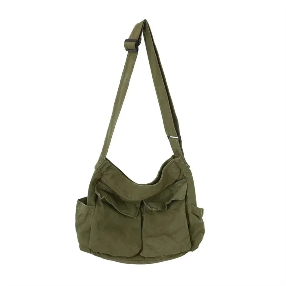 Versatile Large Capacity Shoulder Bag - Soft Leather Fashion Print Crossbody Bag for Leisure & Work