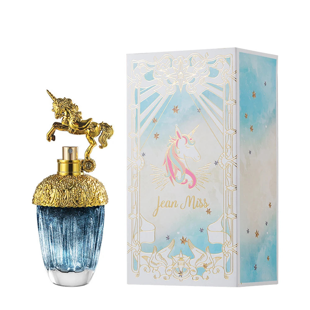 Unicorn Series Women's Perfume - 80ml Natural Floral Spray - Fresh & Long-Lasting Pheromone-Infused Fragrance