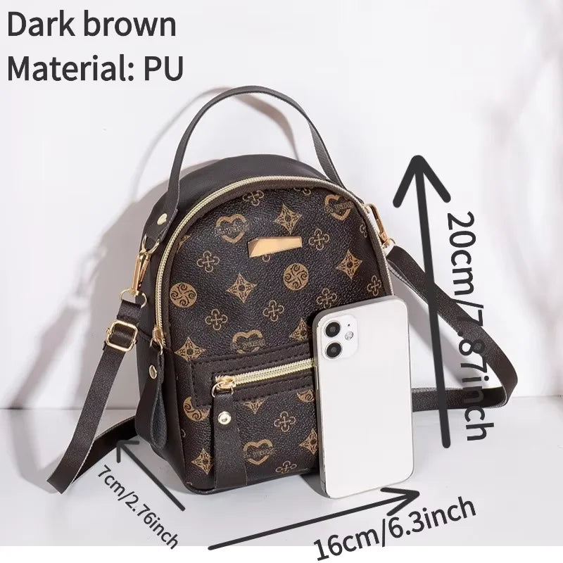 Women’s Floral Fashion Backpack – Cute Fresh Style School & Travel Bag