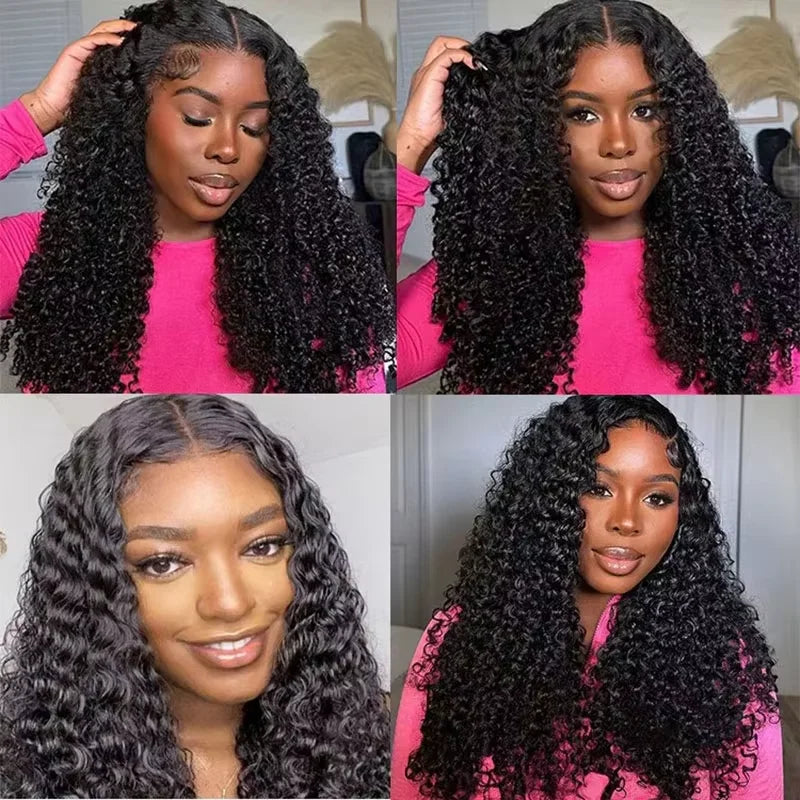 Burmese Curly 13x6 HD Lace Frontal Wig – 200% Density Human Hair with Spiral Ends