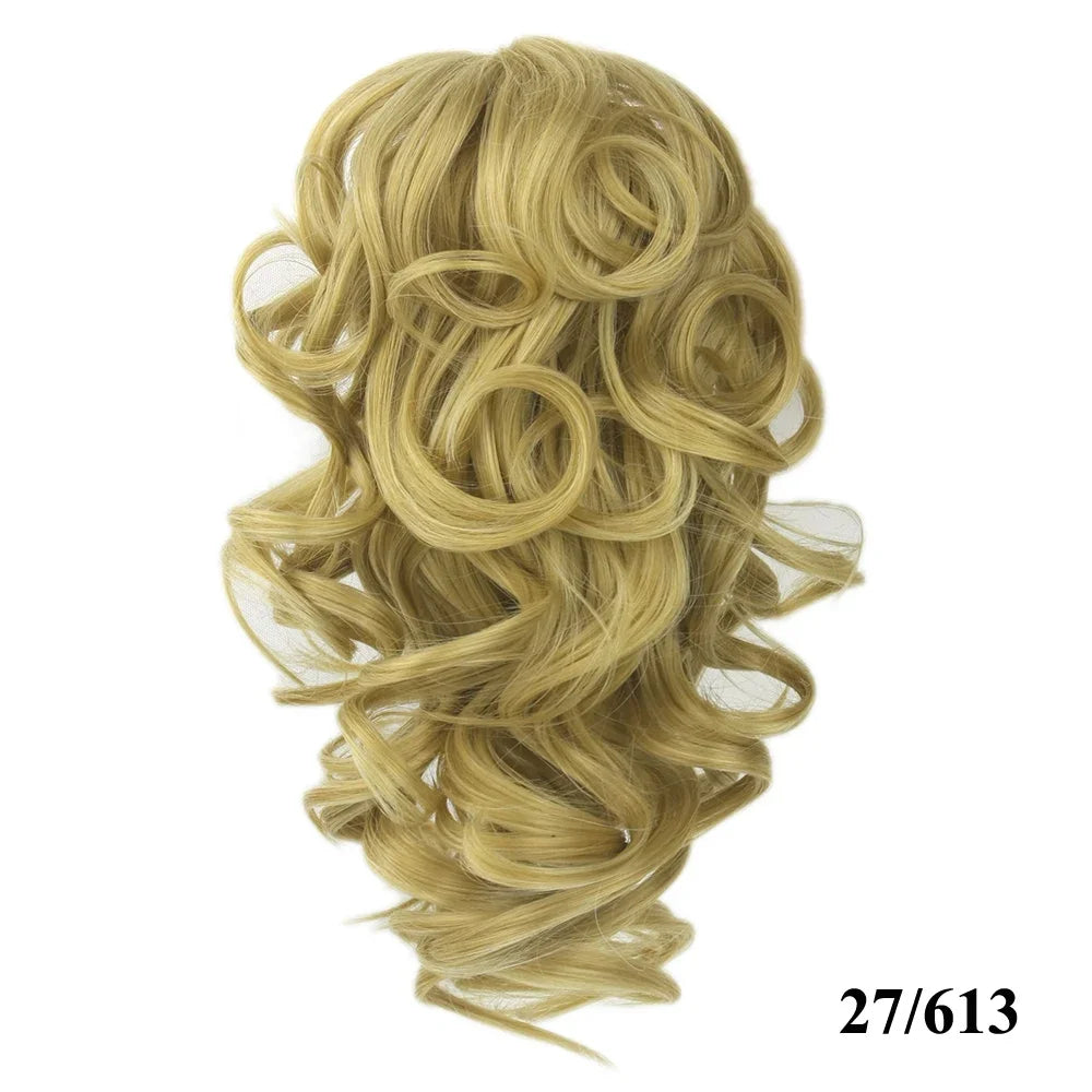 Short Curly Claw Clip Ponytail Extension – Synthetic Hair