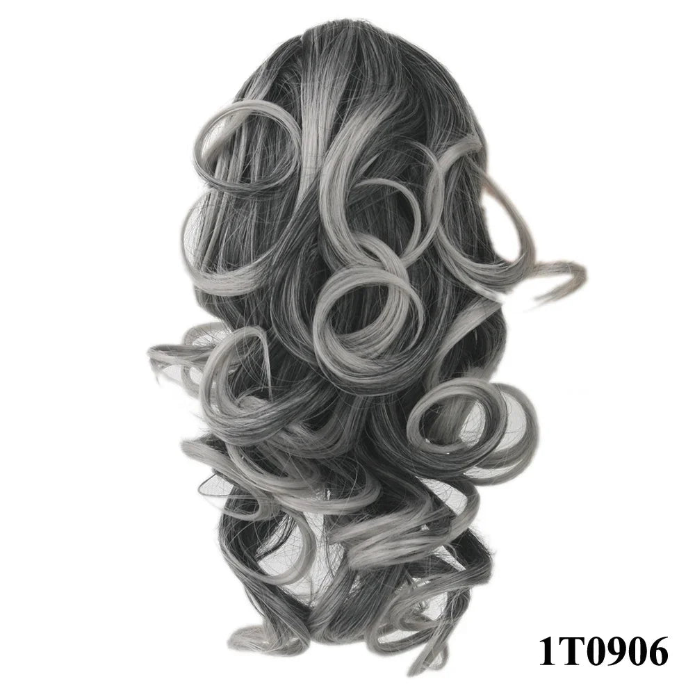 Short Curly Claw Clip Ponytail Extension – Synthetic Hair