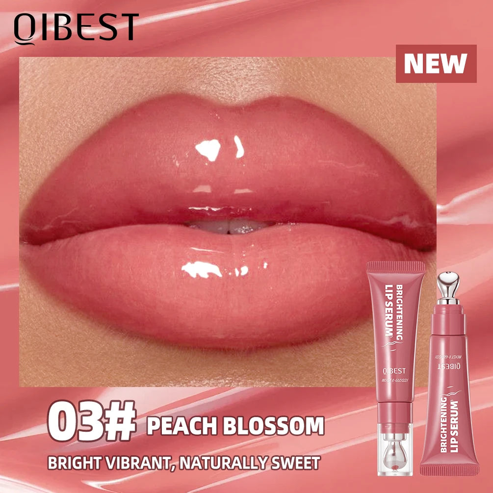 Jelly Pout Pearl Lip Gloss - High-Shine Glitter Lip Glaze & Moisturizing Tint