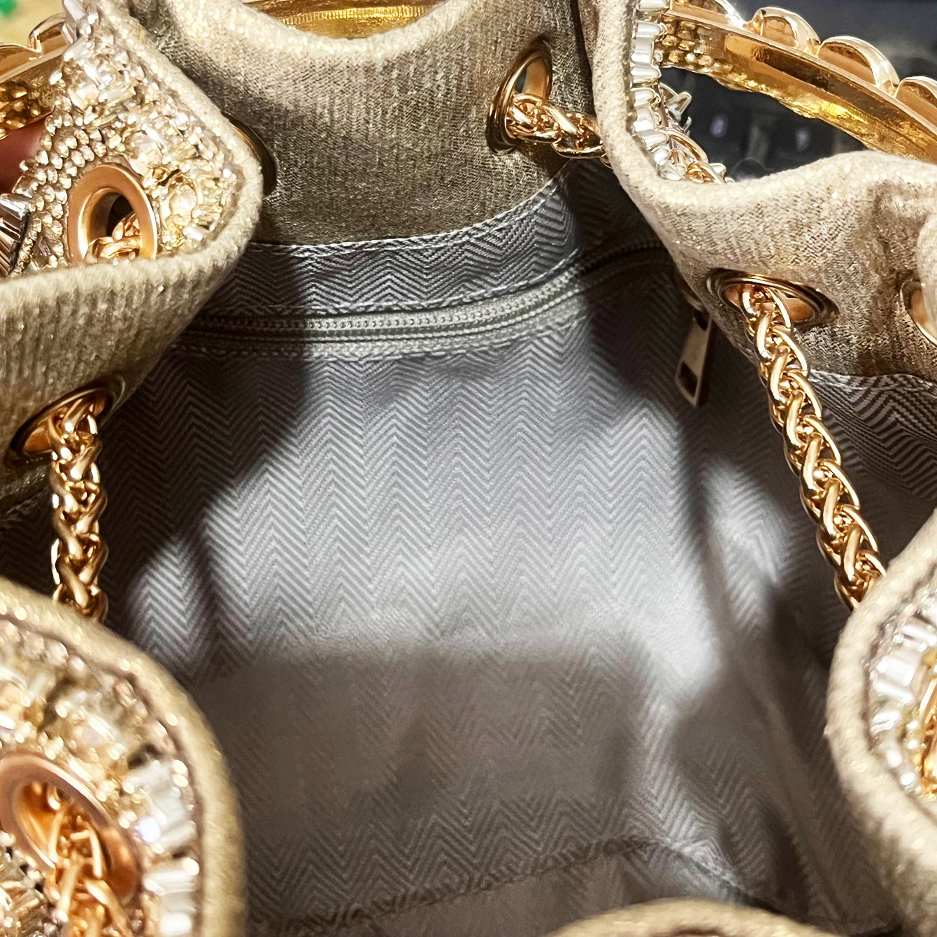 Luxury Crystal Rhinestone Bucket Bag - Elegant Evening Clutch & Shoulder Purse