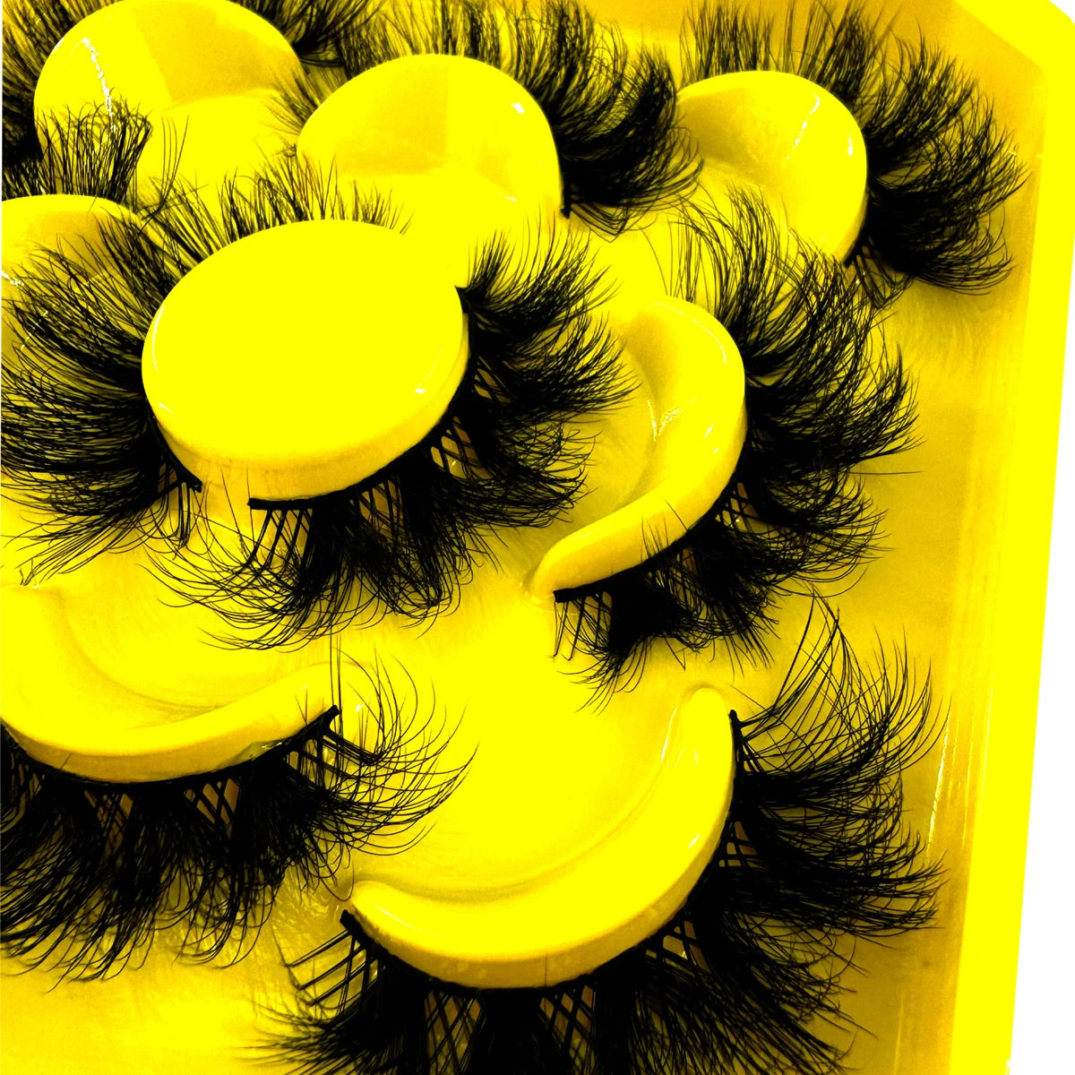 MKYDCG Russian Volume 3D Faux Mink Lashes - Dramatic Salon Extension Look Strip Lashes